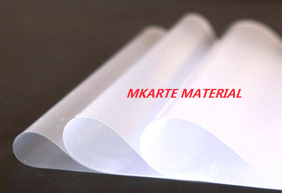High Adhesion PVC Uncoated Overlay For PVC Card Body Lamination Purpose