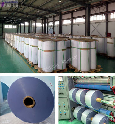 High Stickiness Glue Coating PVC Coated Sheet / Reel For Inkjet Printing Use