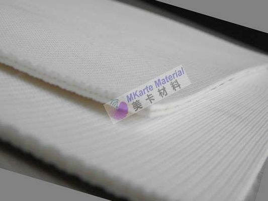 White Laminated Pad PVC Card Material With Good Cushioning Performance