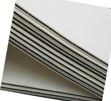 A4 3mm White Laminated Pad Woolen Felt Cushion Material For RFID Card Lamination