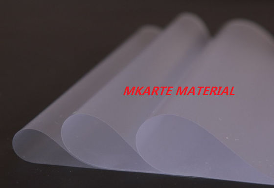 Long Life PVC Overlay Sheet Clean And Flatness Surface With Excellent Peeling Strength