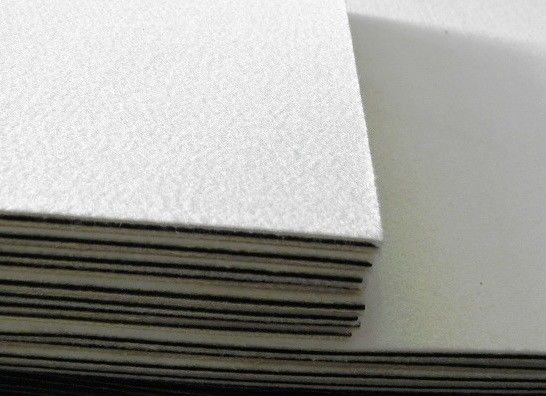 Woolen Felt Cushion Laminated Pad 80 N/Mm Adhesion For Hot Press Process