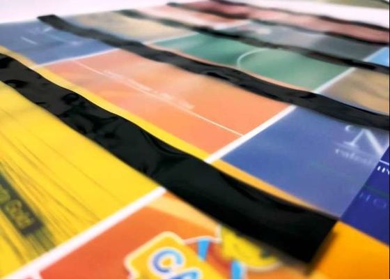 Black Color Magnetic Stripes Coated Film Hi-Co Magnetic Stripe For PVC Card Lamination