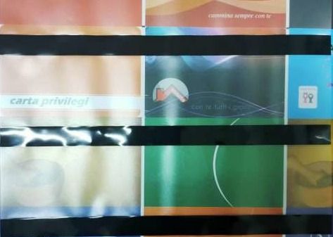 Glossy Surface PVC Magnetic Stripes PVC Coated Overlay