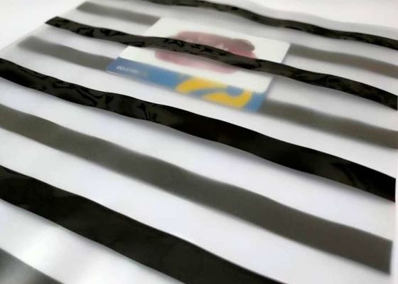 Transparent LOCO 12.7mm Magnetic Stripes PVC Overlay Sheet