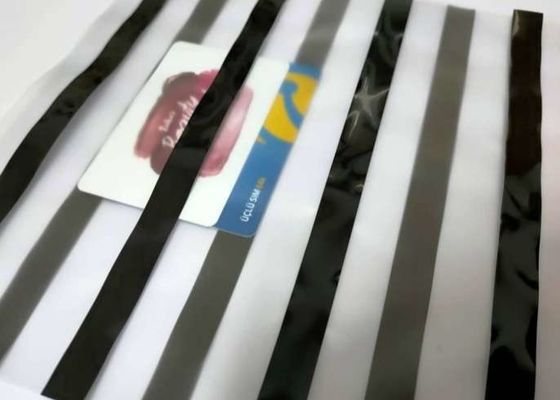 Transparent LOCO 12.7mm Magnetic Stripes PVC Overlay Sheet