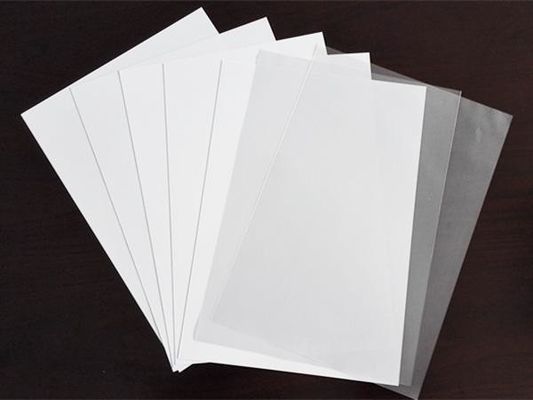 White Printable PVC Sheet For Silk Screen Printer