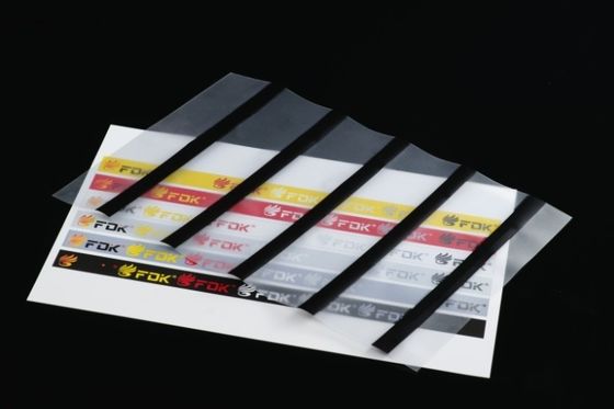 Laminating Magnetic Stripe Coated Overlay For Plastic Card Lamination