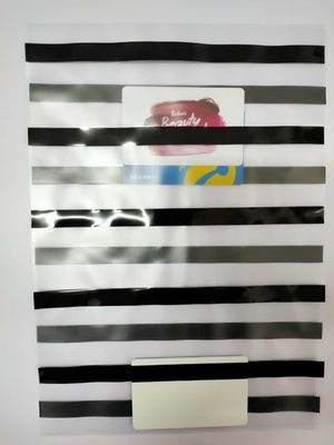 PVC Coated Overlay Lucky Mag Stripe HICO/LOCO For Card Magnetic Stripe Laying Machine