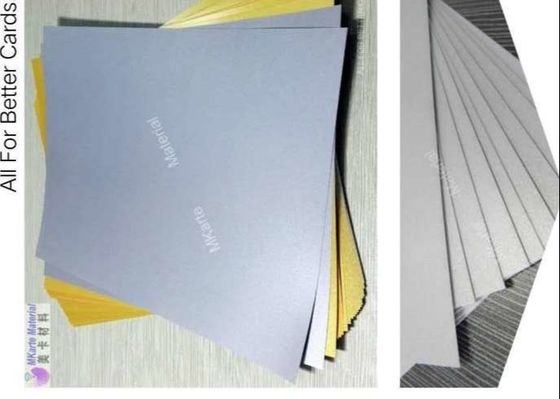 Sliver Printed PVC Sheet A4 A3 For Advertising Printing And Display PVC Card Material