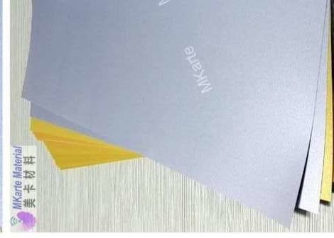 Sliver Printed PVC Sheet A4 A3 For Advertising Printing And Display PVC Card Material