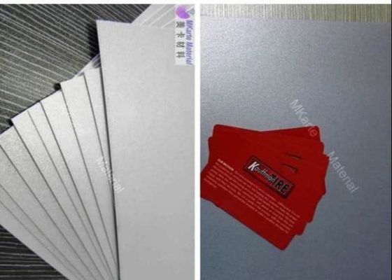Sliver Printed PVC Sheet A4 A3 For Advertising Printing And Display PVC Card Material