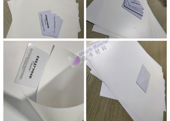 Smart Card Body Material White Petg Sheet With High Chemical Stability