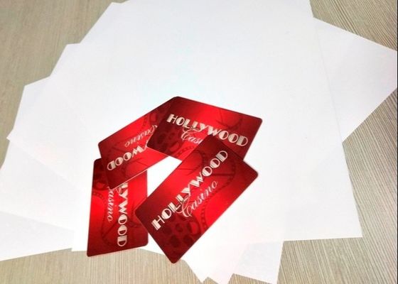 Silk Screen Printing 2mm Thick PETG Plastic Sheet For PETG Card Body Production