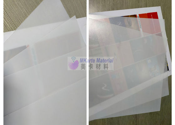0.10mm - 0.76mm Petg Clear Plastic Sheet With High Mechanical Strength