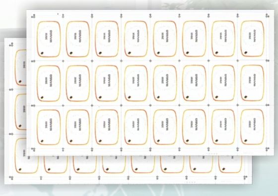 Plastic Anti Aging Inlay Used Pc Core Base Sheet For Card Inlay Sheet