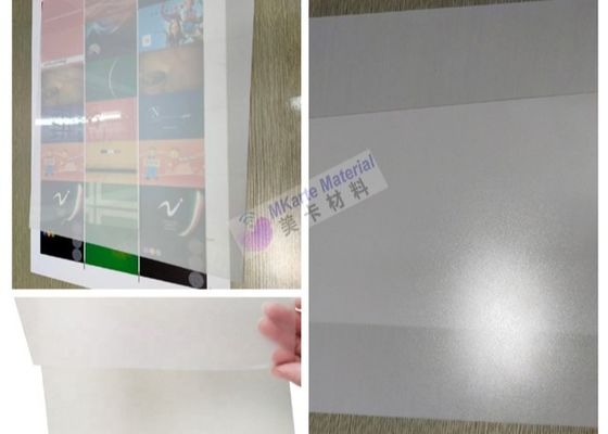 Offset Transparent Rigid PETG Plastic Sheet For Vacuum Forming