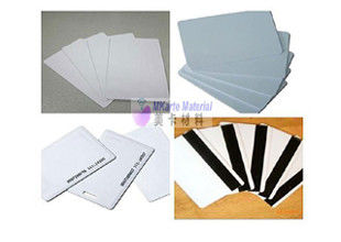 White PETG Plastic Sheet For Smart Cards / Credit Cards Production