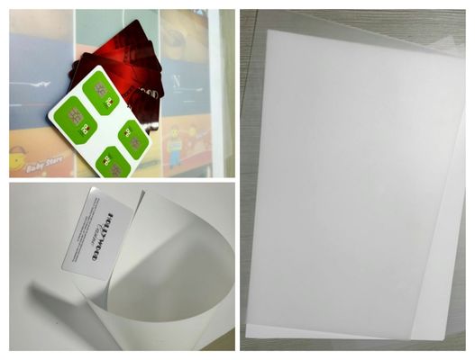 Environmental Friendly PETG Film Grain Overlay For PETG Cards Production