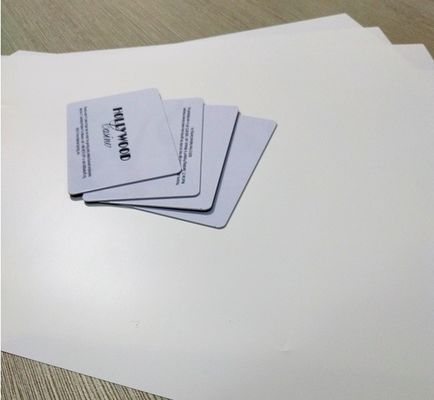 White Composite Compact Polycarbonate Sheets For High End PC Card Body Production