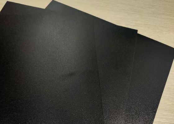Reflective Eco Friendly Black Polycarbonate PC Plastic Core Sheet For Cards