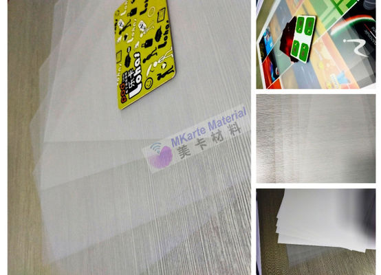 PC Films Suitable for Laser Engraving PC Plastic Sheet For PC Card Production