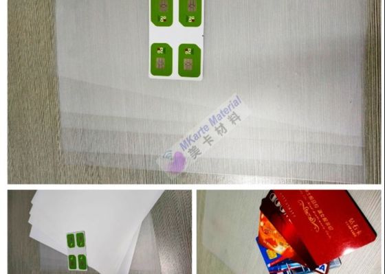 High Reflective Safe PETG Plastic Sheet Environmental Friendly Material