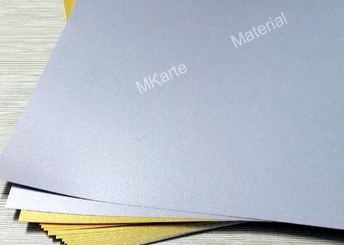 Silver Inkjet Printable PVC Sheets A4 A3 Size With Excellent Ink Adhesion