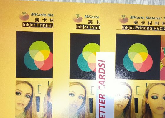 Moisture Proof 0.18mm Ink Adhesion Inkjet Pvc Sheet