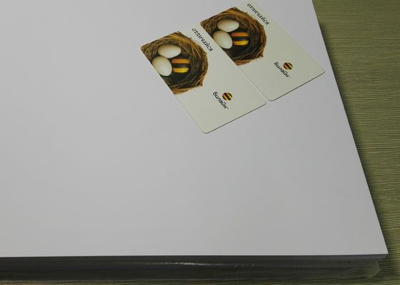 Ink Adhesion Inkjet Card 0.40mm A4 Printed Pvc Sheet
