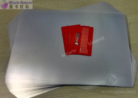 Deformation Resistance Card Sheet A4 A3  PVC Coated Overlay