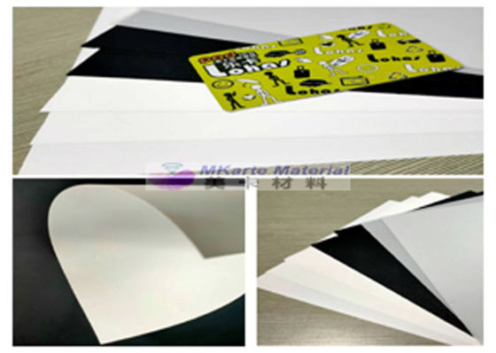 Wear Resistant Contactless Card 50MPa 1.0mm PC Core Sheet