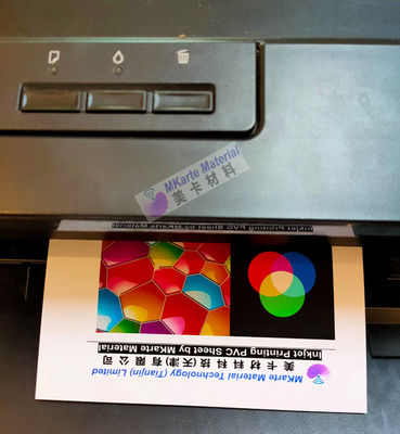 0.3mm A4 A3 Inkjet Printable PVC Sheets For Printers