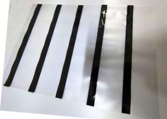 Anti Moisture 0.04mm A4 Size Magnetic Stripes PVC Coated Overlay