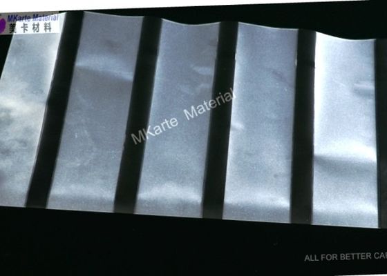 Anti Moisture 0.04mm A4 Size Magnetic Stripes PVC Coated Overlay