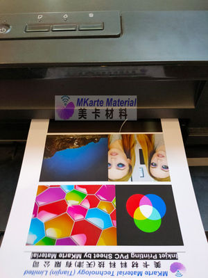 Double Sided Sealed 0.18mm Inkjet Printable PVC Sheets