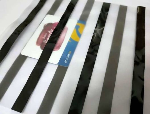 0.04mm PVC Card A4 A3 Size Magnetic Stripe Coated Overlay Film