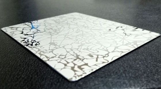 SS HRC80 0.8mm Patterned Card Lamination Steel Plate