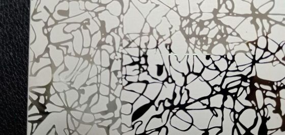 SS HRC80 0.8mm Patterned Card Lamination Steel Plate