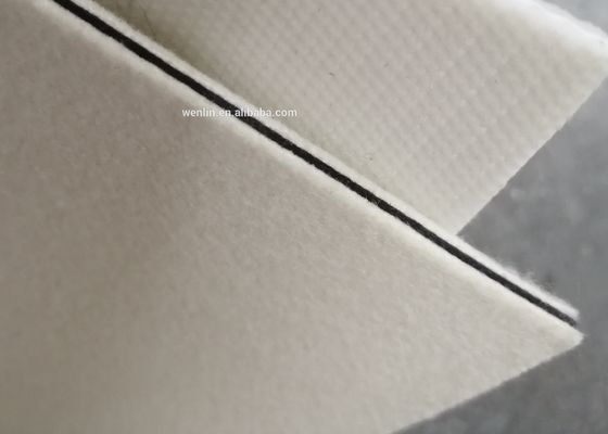A4 Size Woolen Felt Cushion Laminated Pad For Bank / Credit RFID Card Lamination