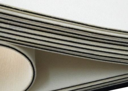 A4 Size Woolen Felt Cushion Laminated Pad For Bank / Credit RFID Card Lamination