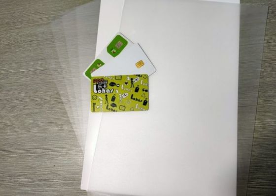 0.10mm Waterproof Petg Plastic Sheet For Plastic Cards Making