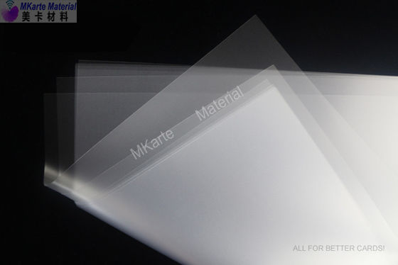 Smooth Glue Coating 0.08mm Inkjet Printing PVC Sheet