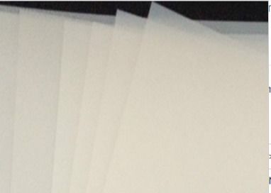 Offset Printing 50 Mpa Matt Semi Transparent White PETG Sheet
