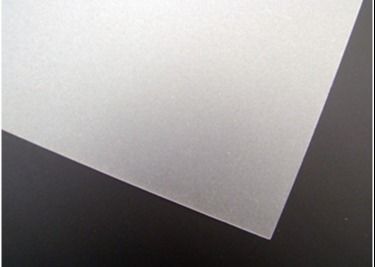 Offset Printing 50 Mpa Matt Semi Transparent White PETG Sheet