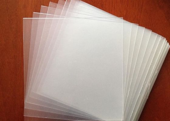 ID Card Production Anti Static A3 0.10mm Clear PETG Sheet