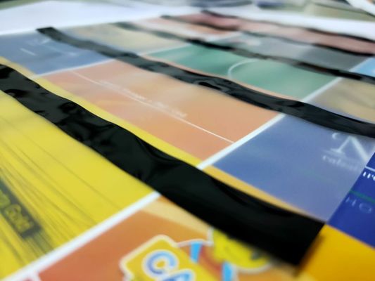 0.1mm A4 Smart Card Material Magnetic Stripe Coated Overlay Film