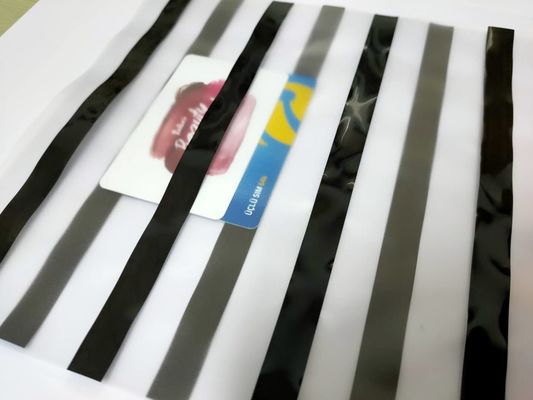 0.1mm A4 Smart Card Material Magnetic Stripe Coated Overlay Film