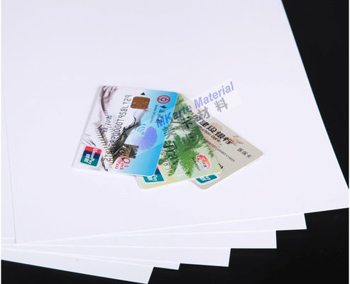 0.12mm Customized Offset Printing Pvc Core Sheet With Ink Adhesion