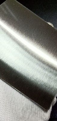 Fine And Rough Silk Pattern Stainless Laminated Plate For Pvc Card Lamination